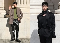 Lila Moss diện váy áo táo bạo, Cha Eun Woo xuất hiện bảnh bao tại Pháp