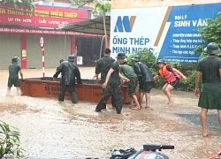 Mưa lớn gây ngập úng tại Thái Nguyên, hai trẻ em tử vong do lũ cuốn