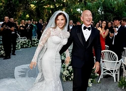 Nữ MC 56 tuổi đẹp lộng lẫy trong đám cưới xa hoa với tỷ phú Jeff Bezos