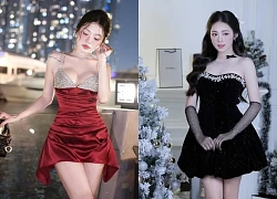 Quyến rũ, kiêu sa với những mẫu váy dự tiệc đính đá