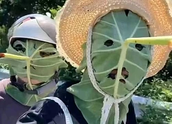 Trào lưu khẩu trang lá sen 'sốt' tại Trung Quốc