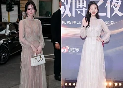 Han So Hee vẫn bị Dior "phân biệt đối xử", diện váy cũ từ 4 năm trước Angelababy từng mặc