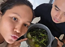 H'Hen Niê khoe "nồi canh tình yêu" chồng nấu cho vợ bầu ốm nghén: Nhìn màu sắc món ăn mà netizen "lo lắng"