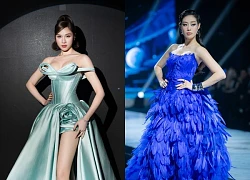 Hoa hậu Khánh Vân gợi cảm tái xuất sàn diễn sau khi kết hôn