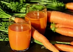 Năm loại nước ép củ quả chống nắng từ bên trong
