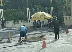 Nữ nhân viên đường sắt bị xe tải đâm tử nạn khi đang làm việc