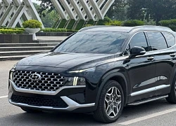 Santa Fe máy dầu đi 4 năm bán lại vẫn trên 1 tỷ đồng, giữ giá hơn Everest
