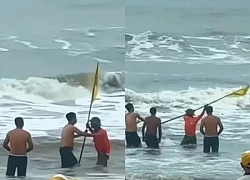 Vụ xô xát ở biển Cửa Lò: Nam nhân viên bị kiểm điểm từng cứu nhiều người đuối nước