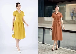 Đầm sơ mi, lựa chọn hoàn hảo cho quý cô công sở