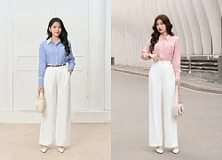 Diện quần tây cạp cao tôn dáng cho phái đẹp hiện đại