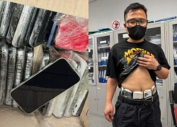 Giấu 64 điện thoại trên người để qua mặt hải quan sân bay Nội Bài
