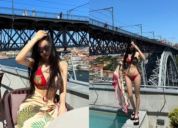 Hyomin (T-ara) xả ảnh bikini "đốt mắt" khán giả: Idol U40 mà 3 vòng sexy cỡ này!