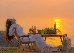 Cây cầu gỗ ven biển Thanh Hóa gây sốt nhờ góc ngắm hoàng hôn đẹp như ở Phú Quốc