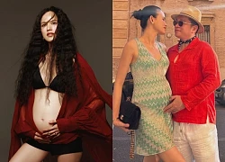 Siêu mẫu Tuyết Lan mang bầu 7 tháng vẫn gợi cảm, chồng bác sĩ chăm chu đáo