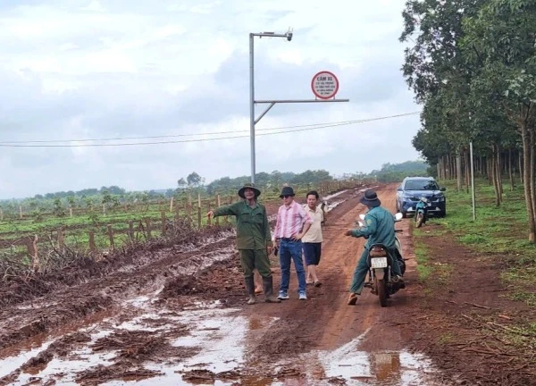Trưởng thôn lên tiếng vụ thu 5 triệu đồng/xe tải vì đi lên đường bê tông