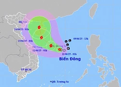 Bão Wutip hình thành trên Biển Đông, có thể không vào đất liền nước ta