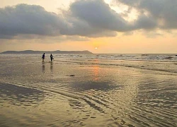 Bình minh ở làng chài ven biển xứ Thanh
