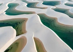 Sa mạc có hàng nghìn hồ nước ở Brazil