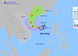 Cánh trái bão số 1 phủ rộng đến tận miền Trung, vùng nào tâm mưa lớn nhất?