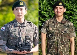 Cực phẩm BTS ngày xuất ngũ có 2 kiểu: V vạm vỡ bao nhiêu thì Jungkook phúng phính bấy nhiêu!