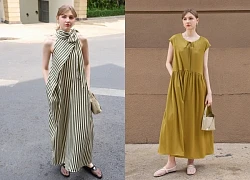 Đầm suông vải thô, nét duyên thầm phóng khoáng ngày hè