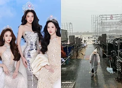 NÓNG: Sân khấu Chung kết Hoa hậu Việt Nam 2024 tại Huế bị tháo dỡ, cảnh tượng hiện tại gây hoang mang