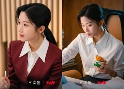 Nữ hoàng công sở đẹp nhất Hàn Quốc 2025: Visual mê chữ ê kéo dài, đi diễn mà như catwalk giữa phim trường