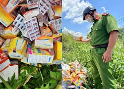 Vụ thực phẩm chức năng bị vứt ven sông, CA điều tra các đối tượng liên quan