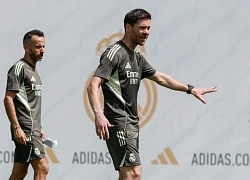 Xabi Alonso gây ấn tượng mạnh trong buổi tập đầu tiên