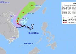 Bão số 1 giật cấp 13, gây sóng cao 6 mét và mưa lớn diện rộng