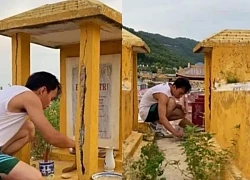 Chàng trai Đà Nẵng làm nghề lạ, vượt mưa bão 'sưởi ấm' cho người đã khuất