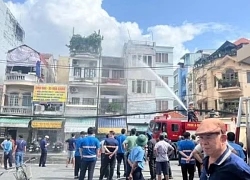 Cháy căn nhà 4 tầng ở quận Tân Bình, nhiều tài sản bị thiêu rụi