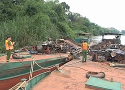 Xác minh 27 thuyền hút cát vắng chủ trên sông Đồng Nai