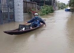 Chìm thuyền giữa dòng nước lũ, 2 người đàn ông tử vong thương tâm