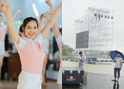 Hoa hậu Việt Nam gặp nạn trước thềm chung kết, sân khấu phải khẩn trương tháo dỡ