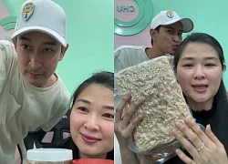 Huy Khánh nói 1 câu rõ thái độ giữa lúc gây bàn tán vì hội ngộ tình tứ với vợ cũ Á hậu