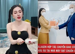 Ngân Collagen bỏ 300 nghìn đồng thuê Tây ba lô giả làm đối tác nước ngoài?