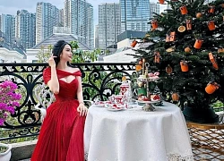 Toàn cảnh biệt thự trong khu cao cấp ở TP.HCM của mỹ nhân nổi tiếng Vbiz, có 2 con vẫn giấu mặt chồng
