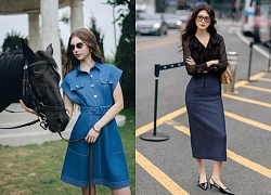 Trẻ hóa phong cách với thời trang denim cá tính nhưng trang nhã