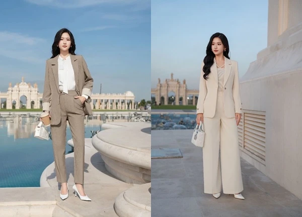 Áo vest công sở mang lại sự tinh tế cho cô nàng thanh lịch