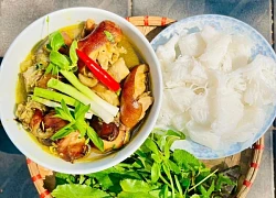 Cách làm chân giò nấu giả cầy kiểu miền Nam vừa đơn giản vừa ngon