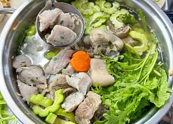 Cách nấu lẩu cá thác lác khổ qua đơn giản