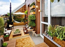 Cách thiết kế ban công dung nạp khí trời, tăng cường sinh khí, may mắn và tài lộc ùn ùn kéo tới