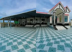 "Đặc sản" nhà miền Tây: Rộng "vô cùng tận", lắt léo như mê cung, gạch hoa sáng bóng cả sân, chỉ quét nhà thôi cũng bở hơi tai