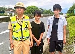 Hai người Trung Quốc mệt lả trên quốc lộ, khai bị lừa để sang nước thứ 3