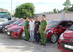 Phá ổ nhóm chuyên thuê xe ô tô tự lái, làm giả giấy tờ rồi mang đi cầm cố