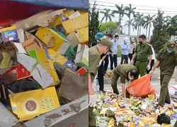 Quảng Ninh: Thực phẩm chức năng đổ đống ở bãi rác, camera ghi lại hình ảnh sốc