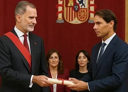 Huyền thoại quần vợt Rafael Nadal được phong tước hiệu Hầu tước