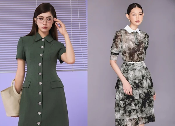 Mặc đẹp suốt mùa hè với váy sơ mi