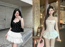 Mang lại nét ngọt ngào, nữ tính cho nàng với chân váy cupcake